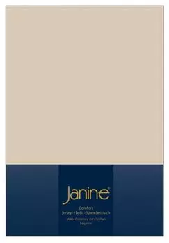 Простыня Janine Topper Простыня на подгонке 200 x 200 Original Janine, бежевый