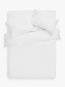 Простыня John Lewis Cool & Silky TENCEL 300 Thread Count Flat, белый