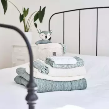 Простыня Jollein, коричневый