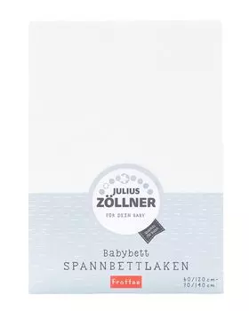 Простыня Julius Zllner Лиоцелл белый 70/140 Julius Zllner Qualitt fr Kinder