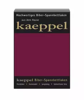Простыня Kaeppel "Простыня бобер", 100 % хлопок, приятная на ощупь, мягкая, идеальна для зимы 90-100х200 см, 1 шт., цвет bordeau