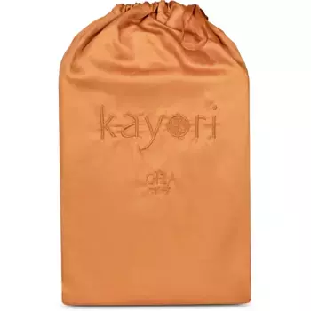 Простыня кайори «Гиза», 100% хлопковый сатин Kayori, цвет Bronze