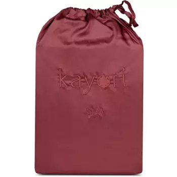 Простыня кайори «Гиза», 100% хлопковый сатин Kayori, красный