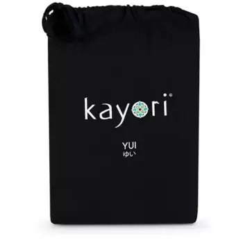 Простыня кайори «Нагано», 100% хлопковая фланель Kayori, черный