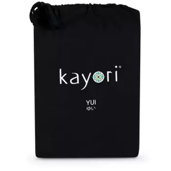 Простыня кайори «Нагано», 100% хлопковая фланель Kayori, черный