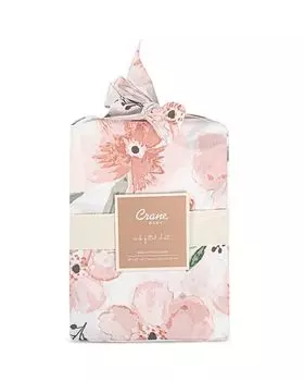 Простыня Kendi для детской кроватки Crane Baby, цвет Brown
