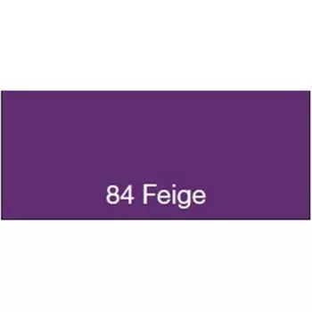 Простыня Kirsten Balk DeLuxe цвета инжира, размер 90-100x200-220см