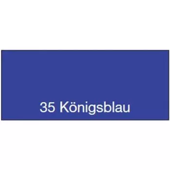 Простыня Kirsten Balk DeLuxe цвета королевский синий размер 90-100x200-220см