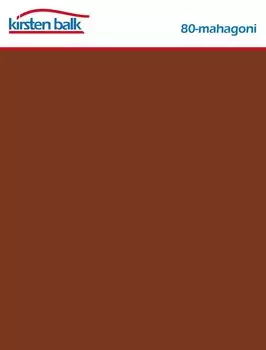 Простыня Kirsten Balk DeLuxe цвета красного дерева размер 140-160x200-220см