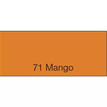 Простыня Kirsten Balk DeLuxe цвета манго размер 120-130x200-220см