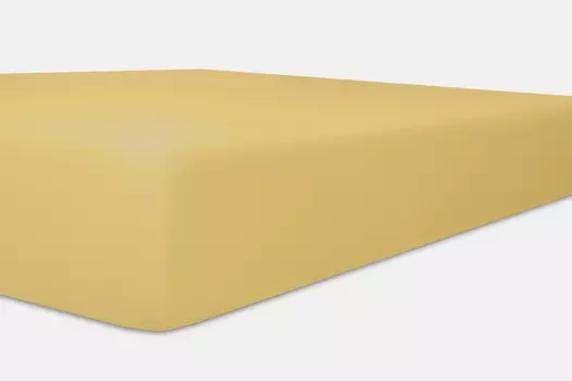 Простыня Kneer SINGLE JERSEY Q60, цвет curry