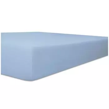 Простыня Kneer VARIO-STRETCH для кроватей с пружинными матрасами Q22 180x200 см, синий