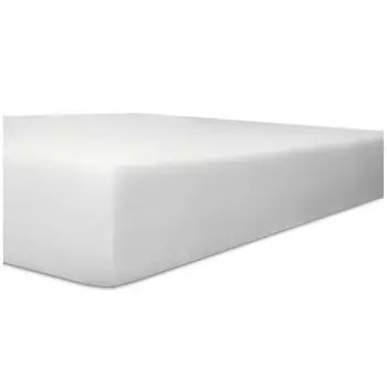 Простыня Kneer Vario-Stretch для матрасов до 30 см, высокое качество, 22 цвета, белый, 90-100х190-220 см Wschefabrik Kneer e.K.