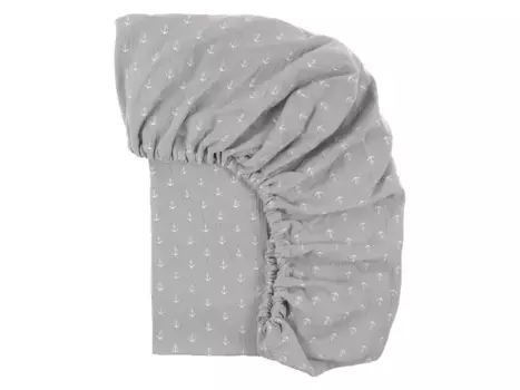 Простыня KraftKids, серый