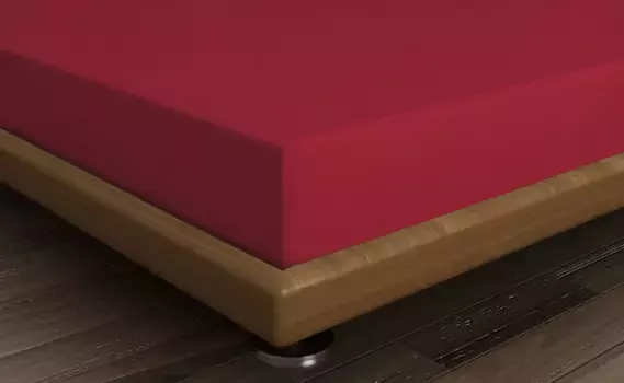 Простыня L'Essentiel Linge de Maison, бордовый