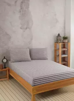 Простыня L'Essentiel Linge de Maison, коричневый