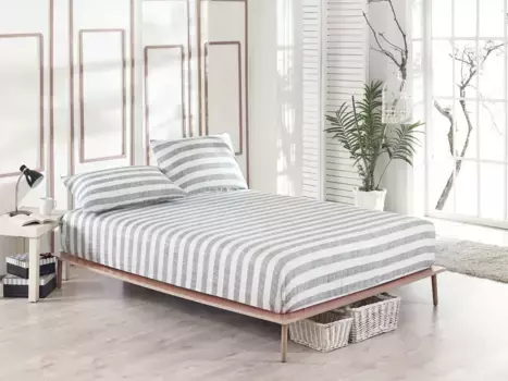 Простыня L'Essentiel Linge de Maison, серый