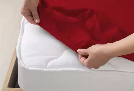 Простыня Livessa, красный