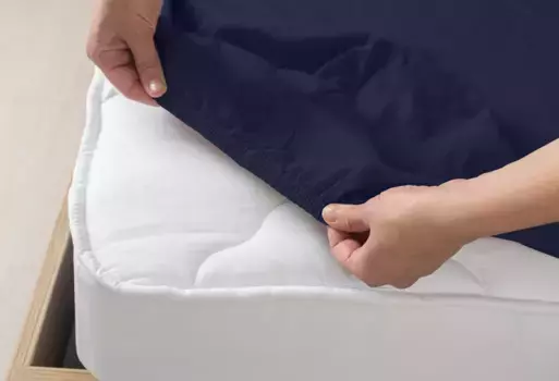 Простыня Livessa, темно-синий