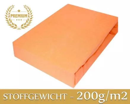 Простыня махровая на резинке простыня 70х200 см лососевая ПРЕМИУМ Timex-Pol