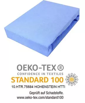 Простыня махровая на резинке Простыня на резинке 40х90 см СИНЯЯ Timex-Pol