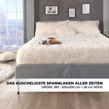 Простыня MALIKA, бежевый