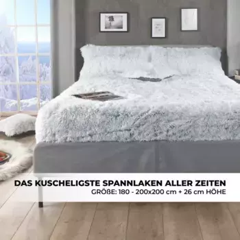 Простыня MALIKA, серебряный