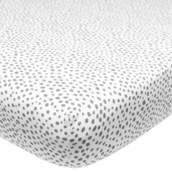 Простыня Meyco Cheetah серая 90 х 200 см