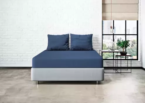 Простыня Mistral Home, темно-синий