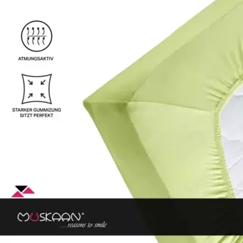 Простыня Mskaan, зеленый