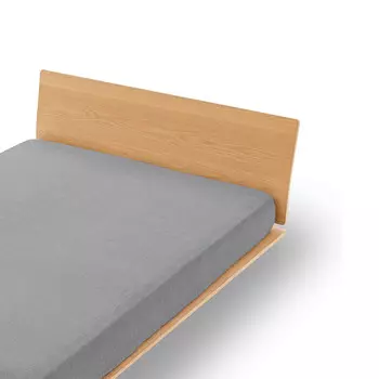 Простыня Muji двойной пряжи, бежевый
