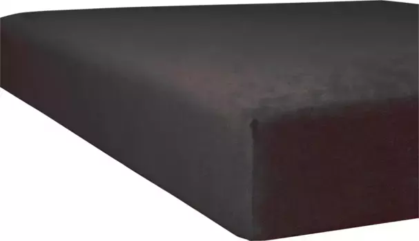 Простыня на коленях "флисовая махра", пушистая Kneer 120-130х200 см, 1 шт., цвет schiefer