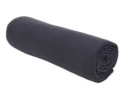 Простыня на подгонке из джерси для 2 человек, однотонная Today, серый