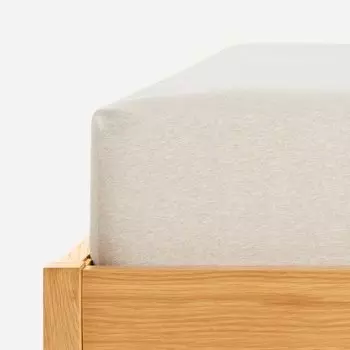 Простыня на подгонке из хлопка New Jersey El Corte Ingls, бежевый