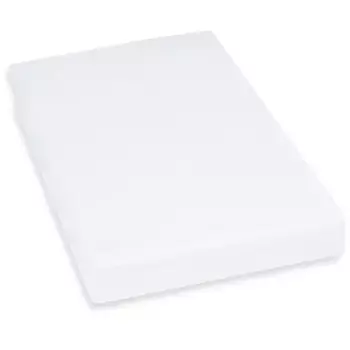 Простыня на подгонке кайори «Кай», 100% хлопковый сатин Kayori, белый