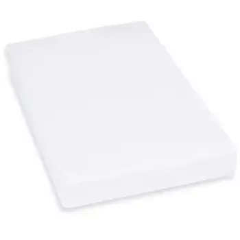 Простыня на подгонке кайори «Кай», 100% хлопковый сатин Kayori, белый