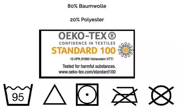 Простыня на подгонку, 100х200 см, белая, высота перемычки 30 см Zollner