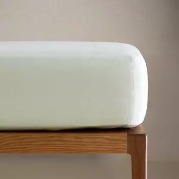 Простыня на подгонку Zara Home Linen, зеленый