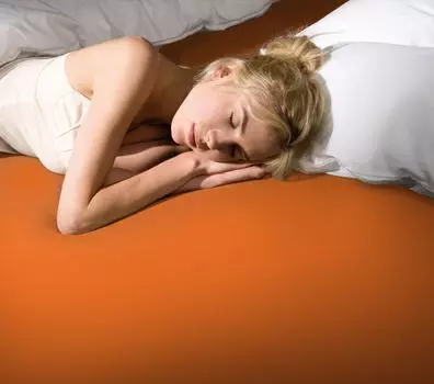 Простыня на подкладке Bella Donna Jersey 037 Formesse, оранжевый