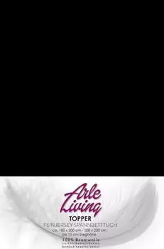 Простыня на подкладке, черный 180x200 - 200x200 см, 170 г/м, кровать-мост 10 см с пружинным матрасом Arle-Living