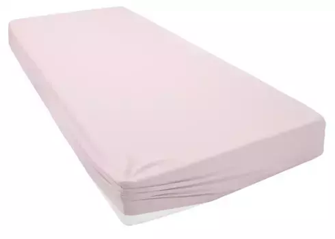 Простыня на подкладке для дома "Cremona", в свойствах: хлопок с эластаном или лен, премиум качество, размеры от 90х200 см Home affaire 200х200 см, 1 шт., розовый