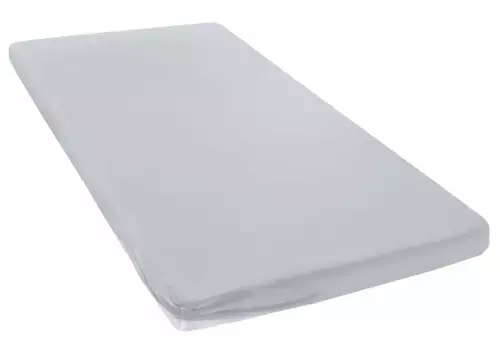 Простыня на подкладке для моего дома "Litschi" My home 90х200 см, 2 шт., светло-серый