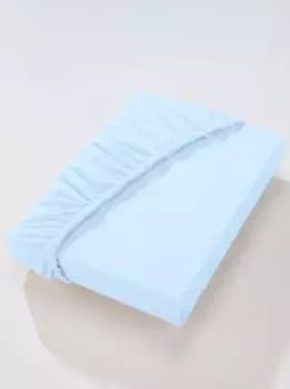 Простыня на подкладке Dormisette, (1 шт.) Простынь на подгонке 150х200 см., светло-синий