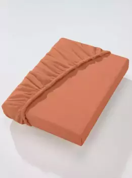 Простыня на подкладке Dormisette, (1 шт.) Простынь на подгонке 90х90-100х200 см., карамель