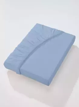 Простыня на подкладке Estella, (1 шт.) Б: 180-200 см, синий