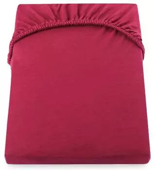 Простыня на подкладке из 100% хлопка Простыня для спальни Простыня 120-140х200 каштан DecoKing