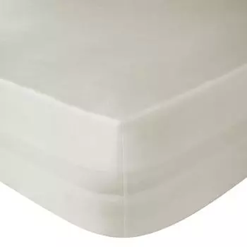 Простыня на подкладке из египетского хлопка плотностью 200 нитей John Lewis Crisp & Fresh, кремового цвета