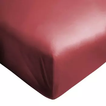 Простыня на подкладке из хлопкового атласа - Зеркало Lisola, валенсия, двуспальный