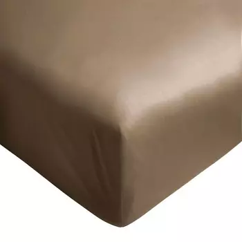 Простыня на подкладке из хлопкового атласа - Зеркало Lisola, риччо, Piazza e Mezza