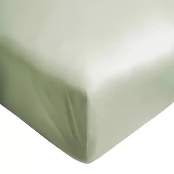 Простыня на подкладке из хлопкового атласа - Зеркало Lisola, руппия, двуспальный